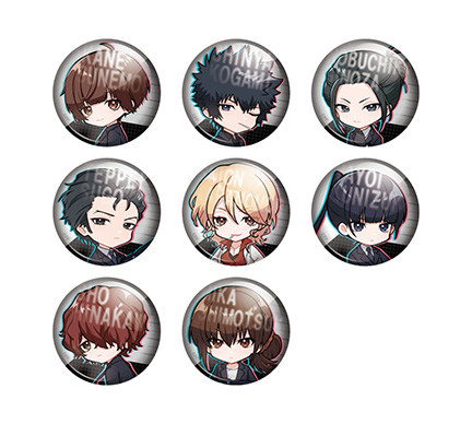 PSYCHO-PASS 缶バッジ 原画 デフォルメ イベント ９枚まとめ売り ...